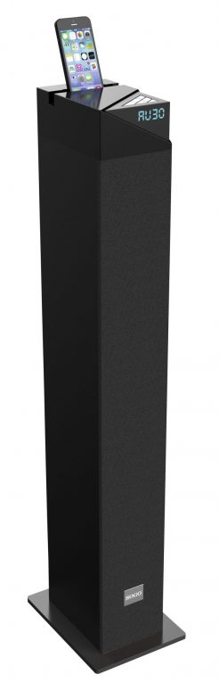 Altavoz Mini Torre Bluetooth – Negro/Rojo (opción 2 colores) – SOGO FR